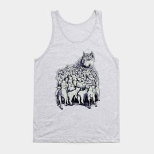 Journey to the Wolf Mountain Tank Top